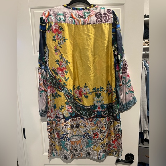 🔺 SOLD 🔺 Johnny Was Silk Cardigan Tunic *SOLD AS IS* - Picture 3 of 13